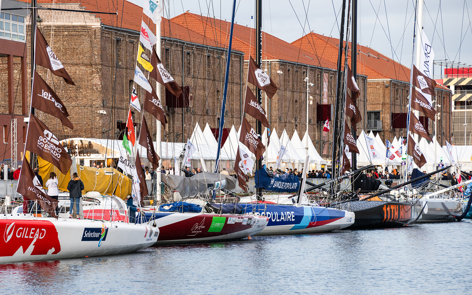 Pre-start of the Transat Jacques Vabre 2019 Race Village in Le Havre, France. Photo credit: Alea | Transat Jacques Vabre